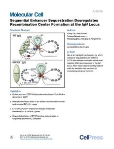 Sequential-Enhancer-Sequestration-Dysregulates-Recombination-_2018_Molecular