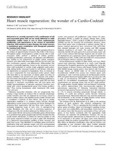 cr.2018-Heart muscle regeneration- the wonder of a Cardio-Cocktail