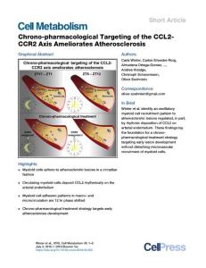 Chrono-pharmacological-Targeting-of-the-CCL2-CCR2-Axis-Ameli_2018_Cell-Metab