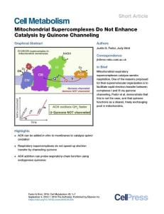 Mitochondrial-Supercomplexes-Do-Not-Enhance-Catalysis-by-Qu_2018_Cell-Metabo
