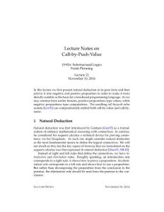 Lecture Notes on Call-by-Push-Value (21-cbpv)