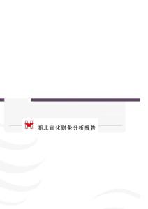 [2018-2019年資料整理]湖北宜化財務(wù)分析報告