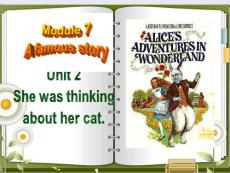M7U2she was thinking about her cat.ppt