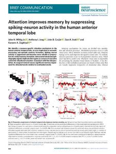 nn.2018-Attention improves memory by suppressing spiking-neuron activity in the human anterior temporal lobe
