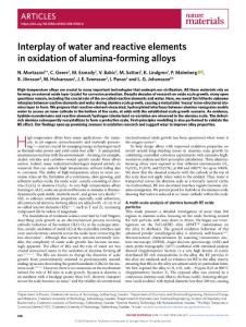 nmat.2018-Interplay of water and reactive elements in oxidation of alumina-forming alloys