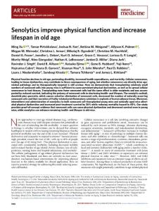 nm.2018-Senolytics improve physical function and increase lifespan in old age