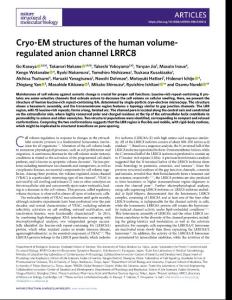 nsmb.2018-Cryo-EM structures of the human volume-regulated anion channel LRRC8