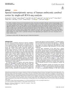 cr.2018-Spatial transcriptomic survey of human embryonic cerebral cortex by single-cell RNA-seq analysis