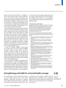 Strengthening-oral-health-for-universal-health-coverage_2018_The-Lancet