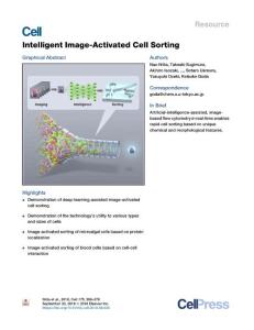 Intelligent-Image-Activated-Cell-Sorting_2018_Cell