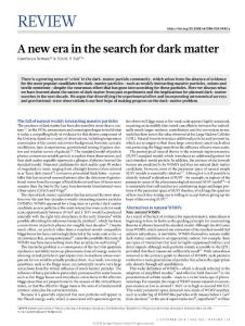 nature.2018-A new era in the search for dark matter