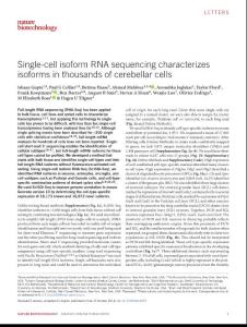 nbt.4259-Single-cell isoform RNA sequencing characterizes isoforms in thousands of cerebellar cells