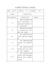 广义逆矩阵及其应用工作进程表