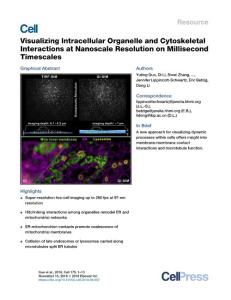 Visualizing-Intracellular-Organelle-and-Cytoskeletal-Interactions-at_2018_Ce