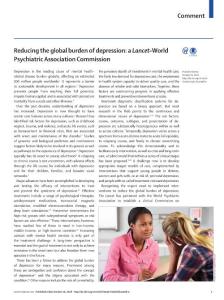 Reducing-the-global-burden-of-depression--a-Lancet-World-Psychia_2018_The-La