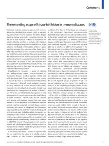The-extending-scope-of-kinase-inhibition-in-immune-diseases_2018_The-Lancet