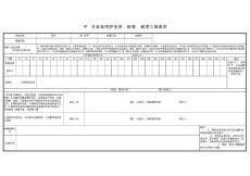 制氮系统维护保养、检查、修理三级保养记录表