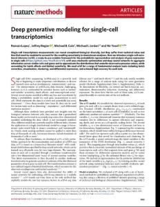 nmeth.2018-Deep generative modeling for single-cell transcriptomics