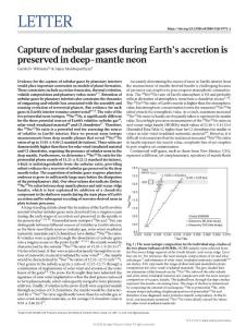 nature.2018-Capture of nebular gases during Earth’s accretion is preserved in deep-mantle neon