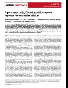 nmeth.2018-A pH-correctable, DNA-based fluorescent reporter for organellar calcium