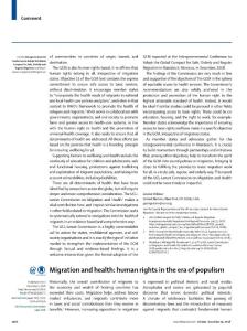Migration-and-health--human-rights-in-the-era-of-populism_2018_The-Lancet