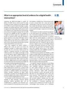 What-is-an-appropriate-level-of-evidence-for-a-digital-health-_2018_The-Lanc