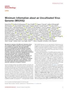 nbt.4306-Minimum Information about an Uncultivated Virus Genome (MIUViG)