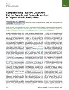 Complementing-Tau--New-Data-Show-that-the-Complement-System-Is-Invo_2018_Neu