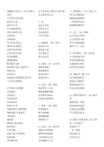 苏教版小学古诗词大全