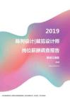 2019黑龙江地区陈列设计展览设计师职位薪酬报告.pdf