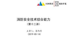 綜合能力第十二講-泡沫滅火系統