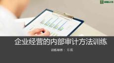 企業(yè)經(jīng)營(yíng)內(nèi)部審計(jì)方法訓(xùn)練