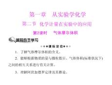 [原創(chuàng)]2011年《隨堂優(yōu)化訓(xùn)練》化學(xué) 新課標(biāo)人教版 必修一 第一章 從實驗學(xué)化學(xué) 第二節(jié) 第2課時 氣體摩爾體積 [配套課件]