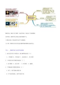 【專項提高-物理性質和化學性質】分考點歸納  七上第4章-物質的特性 含答案