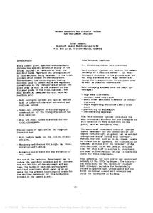 Modern Transport and Dispatch Systems for Cement Industry