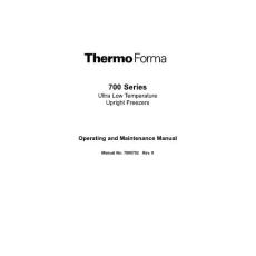 ThermoForma700Series702英文说明书