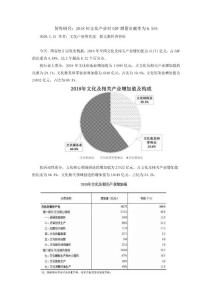 2018年文化產業對GDP增量貢獻率為6.55%