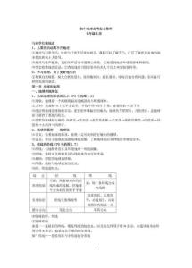 初中地理会考复习。