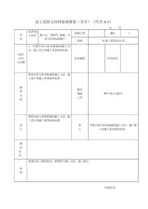 建筑施工技术教案-吊顶工程
