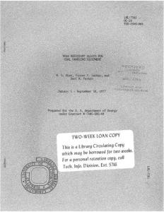 WEAR RESISTANT ALLOYS FOR COAL HANDLING EQUIPMENT（煤炭处理设备的耐磨合金）