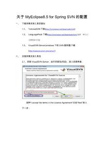 MyEclipse8.5 fro Spring SVN配置