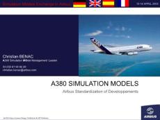A380 SIMULATION MODELS