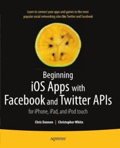 Beginning iOS Apps with Facebook and Twitter APIs[part1]