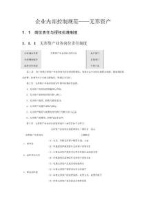 无形资产管理
