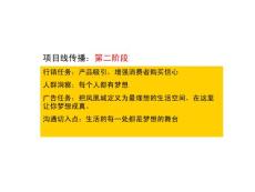 凤凰城第二阶段策划