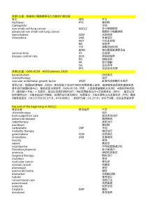 醫學英語專業詞匯
