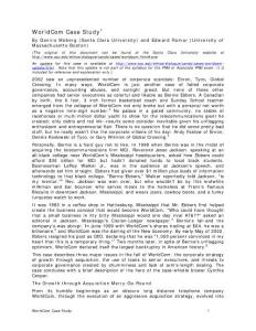 WorldCom_Case_Study_April_2009