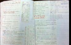 劉雪蓮（2011亳州市文科狀元） 數(shù)學筆記