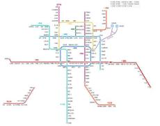 北京2011地铁线路图