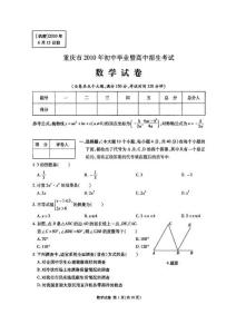 2010年重庆市中考数学试题